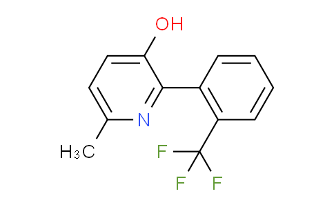 3-Hydroxy-6-methyl-2-(2-(trifluoromethyl)phenyl)pyridine