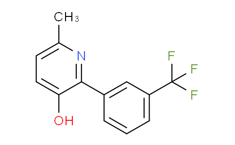 AM85142 | 1261639-76-2 | 3-Hydroxy-6-methyl-2-(3-(trifluoromethyl)phenyl)pyridine
