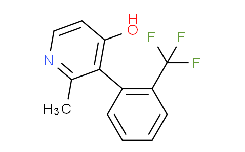 4-Hydroxy-2-methyl-3-(2-(trifluoromethyl)phenyl)pyridine