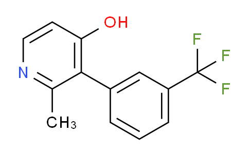 4-Hydroxy-2-methyl-3-(3-(trifluoromethyl)phenyl)pyridine