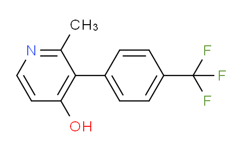 4-Hydroxy-2-methyl-3-(4-(trifluoromethyl)phenyl)pyridine