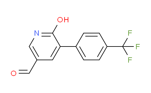6-Hydroxy-5-(4-(trifluoromethyl)phenyl)nicotinaldehyde