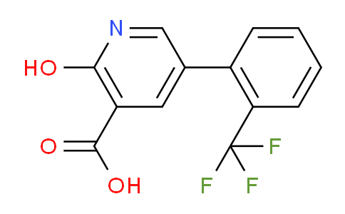 2-Hydroxy-5-(2-(trifluoromethyl)phenyl)nicotinic acid