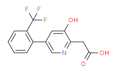 AM85237 | 1261789-38-1 | 3-Hydroxy-5-(2-(trifluoromethyl)phenyl)pyridine-2-acetic acid