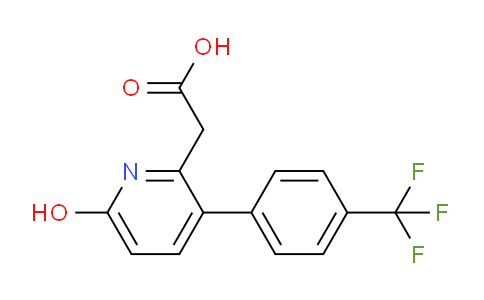 AM85242 | 1261626-71-4 | 6-Hydroxy-3-(4-(trifluoromethyl)phenyl)pyridine-2-acetic acid