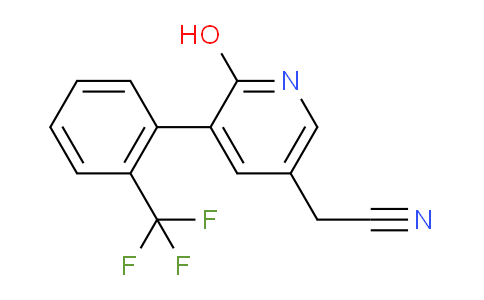 AM85244 | 1261466-37-8 | 2-Hydroxy-3-(2-(trifluoromethyl)phenyl)pyridine-5-acetonitrile