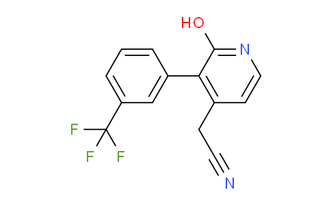 AM85246 | 1261821-12-8 | 2-Hydroxy-3-(3-(trifluoromethyl)phenyl)pyridine-4-acetonitrile