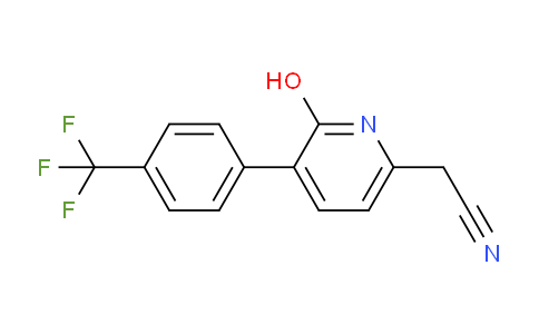 AM85251 | 1261845-44-6 | 2-Hydroxy-3-(4-(trifluoromethyl)phenyl)pyridine-6-acetonitrile