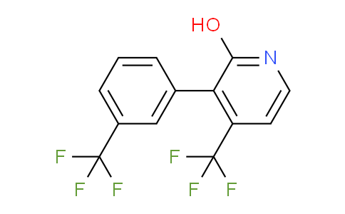 2-Hydroxy-4-(trifluoromethyl)-3-(3-(trifluoromethyl)phenyl)pyridine