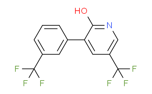 2-Hydroxy-5-(trifluoromethyl)-3-(3-(trifluoromethyl)phenyl)pyridine
