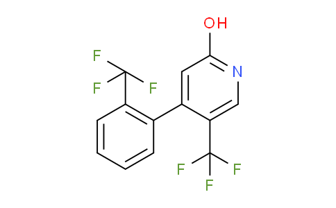 2-Hydroxy-5-(trifluoromethyl)-4-(2-(trifluoromethyl)phenyl)pyridine
