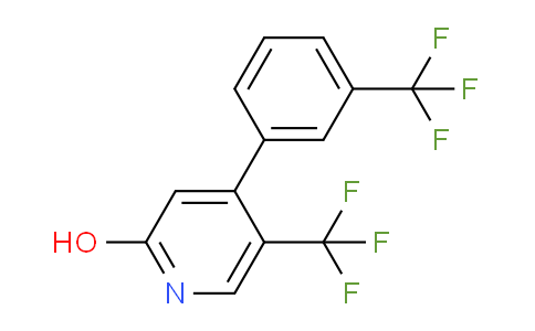 2-Hydroxy-5-(trifluoromethyl)-4-(3-(trifluoromethyl)phenyl)pyridine