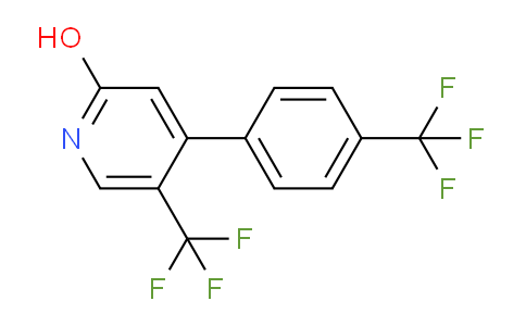 2-Hydroxy-5-(trifluoromethyl)-4-(4-(trifluoromethyl)phenyl)pyridine