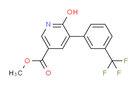 AM85324 | 1261732-54-0 | Methyl 6-hydroxy-5-(3-(trifluoromethyl)phenyl)nicotinate