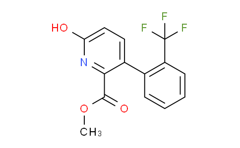 AM85326 | 1261742-39-5 | Methyl 6-hydroxy-3-(2-(trifluoromethyl)phenyl)picolinate