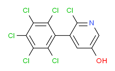 AM85339 | 1361560-36-2 | 2-Chloro-5-hydroxy-3-(perchlorophenyl)pyridine