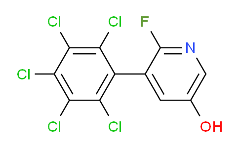 AM85351 | 1361563-84-9 | 2-Fluoro-5-hydroxy-3-(perchlorophenyl)pyridine