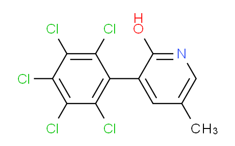 AM85366 | 1361655-96-0 | 2-Hydroxy-5-methyl-3-(perchlorophenyl)pyridine