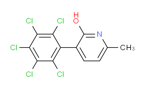AM85368 | 1361595-84-7 | 2-Hydroxy-6-methyl-3-(perchlorophenyl)pyridine