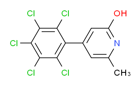 AM85369 | 1361558-54-4 | 2-Hydroxy-6-methyl-4-(perchlorophenyl)pyridine