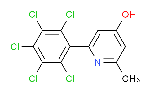 AM85376 | 1361487-34-4 | 4-Hydroxy-2-methyl-6-(perchlorophenyl)pyridine