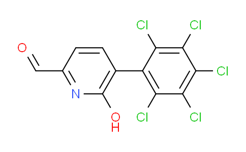 AM85393 | 1361596-18-0 | 6-Hydroxy-5-(perchlorophenyl)picolinaldehyde