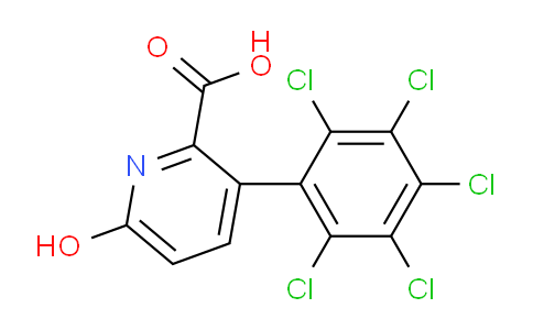 6-Hydroxy-3-(perchlorophenyl)picolinic acid