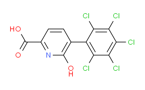 6-Hydroxy-5-(perchlorophenyl)picolinic acid