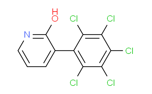 2-Hydroxy-3-(perchlorophenyl)pyridine