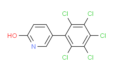 2-Hydroxy-5-(perchlorophenyl)pyridine