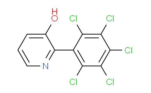 3-Hydroxy-2-(perchlorophenyl)pyridine