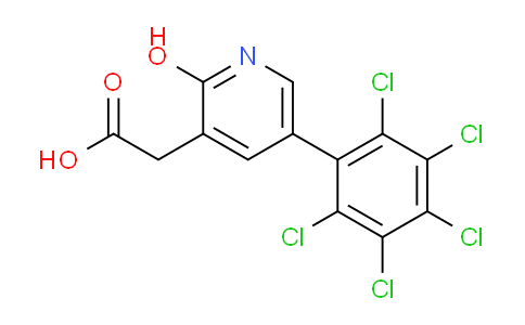 AM85406 | 1361596-26-0 | 2-Hydroxy-5-(perchlorophenyl)pyridine-3-acetic acid