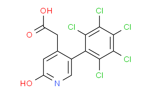 AM85407 | 1361500-36-8 | 2-Hydroxy-5-(perchlorophenyl)pyridine-4-acetic acid