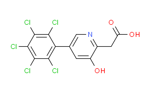 AM85408 | 1361656-51-0 | 3-Hydroxy-5-(perchlorophenyl)pyridine-2-acetic acid