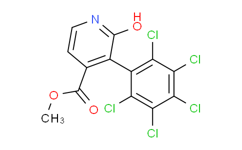 AM85439 | 1361579-57-8 | Methyl 2-hydroxy-3-(perchlorophenyl)isonicotinate