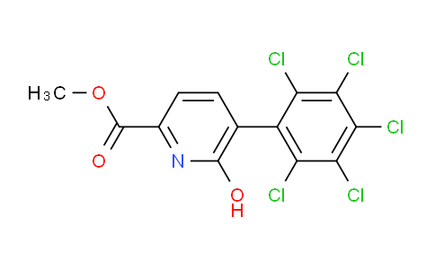 AM85445 | 1361562-01-7 | Methyl 6-hydroxy-5-(perchlorophenyl)picolinate