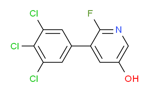 AM85493 | 1361552-64-8 | 2-Fluoro-5-hydroxy-3-(3,4,5-trichlorophenyl)pyridine