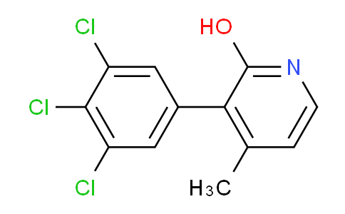 AM85529 | 1361665-98-6 | 2-Hydroxy-4-methyl-3-(3,4,5-trichlorophenyl)pyridine