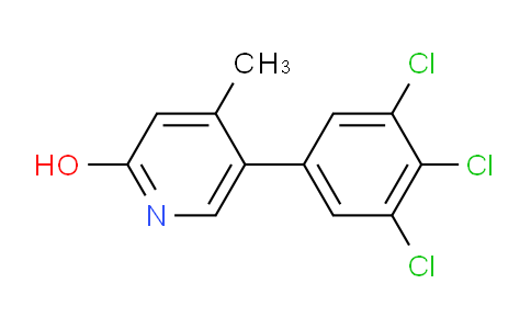 AM85532 | 1361675-09-3 | 2-Hydroxy-4-methyl-5-(3,4,5-trichlorophenyl)pyridine