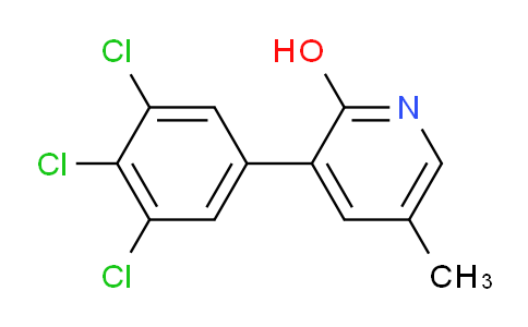 AM85535 | 1361488-20-1 | 2-Hydroxy-5-methyl-3-(3,4,5-trichlorophenyl)pyridine