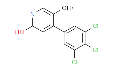 AM85538 | 1361591-20-9 | 2-Hydroxy-5-methyl-4-(3,4,5-trichlorophenyl)pyridine