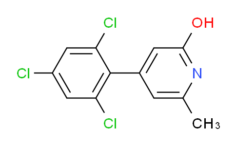 AM85543 | 1361558-51-1 | 2-Hydroxy-6-methyl-4-(2,4,6-trichlorophenyl)pyridine