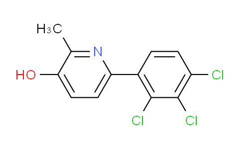 AM85548 | 1361515-55-0 | 3-Hydroxy-2-methyl-6-(2,3,4-trichlorophenyl)pyridine
