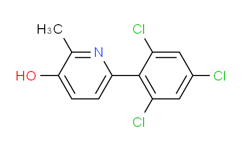 AM85549 | 1361530-39-3 | 3-Hydroxy-2-methyl-6-(2,4,6-trichlorophenyl)pyridine