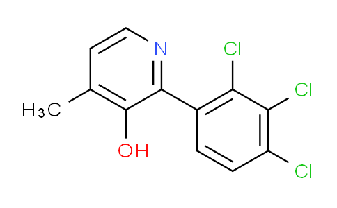 AM85551 | 1361661-39-3 | 3-Hydroxy-4-methyl-2-(2,3,4-trichlorophenyl)pyridine