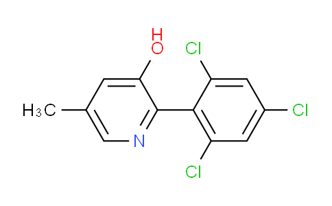 AM85555 | 1361666-11-6 | 3-Hydroxy-5-methyl-2-(2,4,6-trichlorophenyl)pyridine