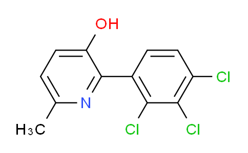 AM85557 | 1361677-61-3 | 3-Hydroxy-6-methyl-2-(2,3,4-trichlorophenyl)pyridine