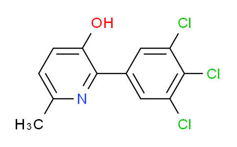 AM85559 | 1361584-61-3 | 3-Hydroxy-6-methyl-2-(3,4,5-trichlorophenyl)pyridine