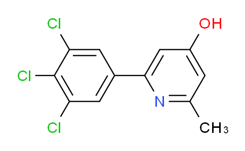 AM85565 | 1361545-08-5 | 4-Hydroxy-2-methyl-6-(3,4,5-trichlorophenyl)pyridine