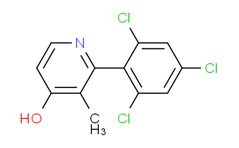 AM85567 | 1361535-49-0 | 4-Hydroxy-3-methyl-2-(2,4,6-trichlorophenyl)pyridine